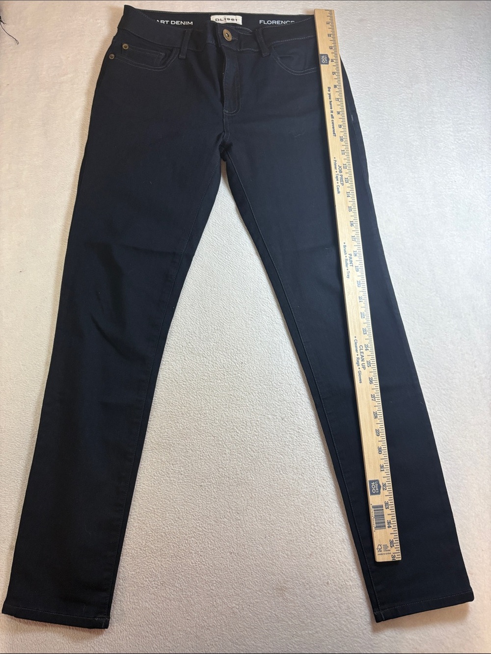 DL1961 Florence High-Rise Skinny Jeans - Black